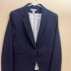 H&M navy blue blazer